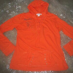 womens long sleeve t-shirt.Hoodie.graphics. Size large